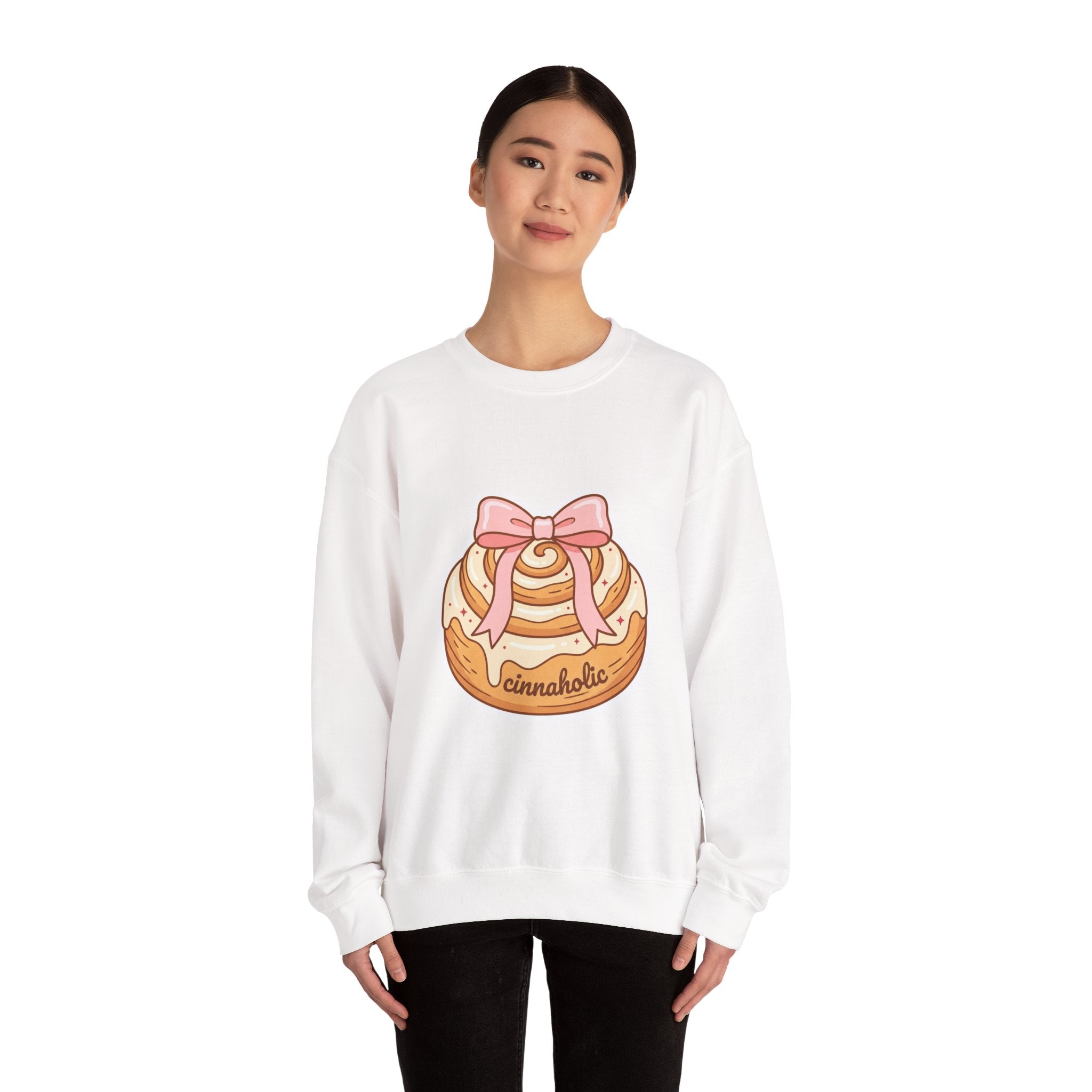 Sweet Bun Sweatshirt | Coquette Aesthetic, Pastel Cute