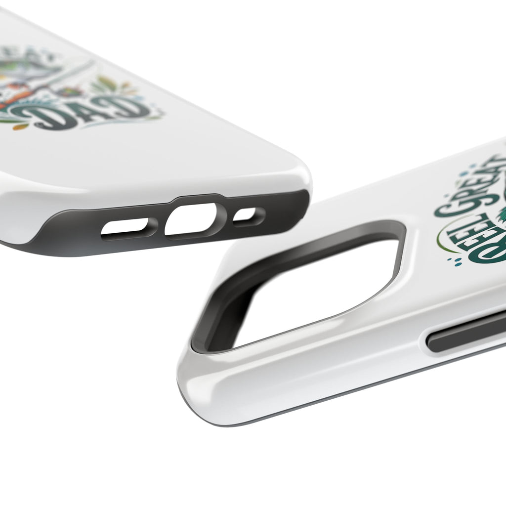 Reel Great Dad Phone Case | Fishing Rod Bass Design, Magnetic Impact-Resistant Case