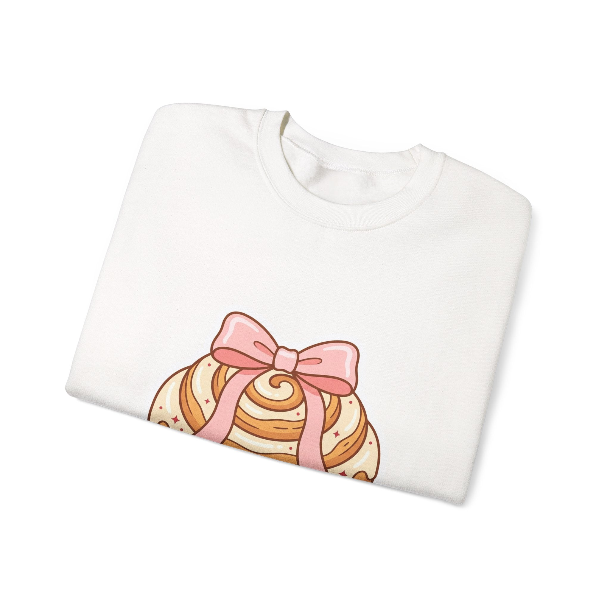 Sweet Bun Sweatshirt | Coquette Aesthetic, Pastel Cute