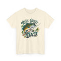 Reel Great Dad T-Shirt | Fishing Dad Tee, Bass Fish Graphic Shirt